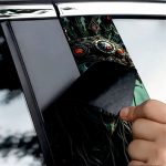 Set 2 stickere decorative pentru stalpii usilor, print autoadeziv de inalta rezolutie, dimensine 2 buc x 50 x 22 cm , cod: AVX-SSU-13 - imagine 3