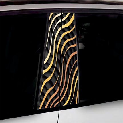 Set 2 stickere decorative pentru stalpii usilor, print autoadeziv de inalta rezolutie, dimensine 2 buc x 50 x 22 cm , cod: AVX-SSU-14