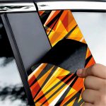 Set 2 stickere decorative pentru stalpii usilor, print autoadeziv de inalta rezolutie, dimensine 2 buc x 50 x 22 cm , cod: AVX-SSU-23 - imagine 3