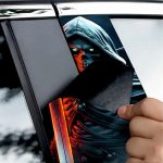 Set 2 stickere decorative pentru stalpii usilor, print autoadeziv de inalta rezolutie, dimensine 2 buc x 50 x 22 cm , cod: AVX-SSU-25 - imagine 3