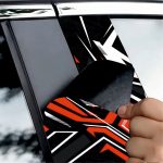 Set 2 stickere decorative pentru stalpii usilor, print autoadeziv de inalta rezolutie, dimensine 2 buc x 50 x 22 cm , cod: AVX-SSU-28 - imagine 3