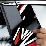 Set 2 stickere decorative pentru stalpii usilor, print autoadeziv de inalta rezolutie, dimensine 2 buc x 50 x 22 cm , cod: AVX-SSU-29 - imagine 3