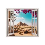 Folie imprimata color pentru decor perete locuinta, dimensiune 125 x 110cm, model: VIEW TO HAVEN 06 - imagine 2