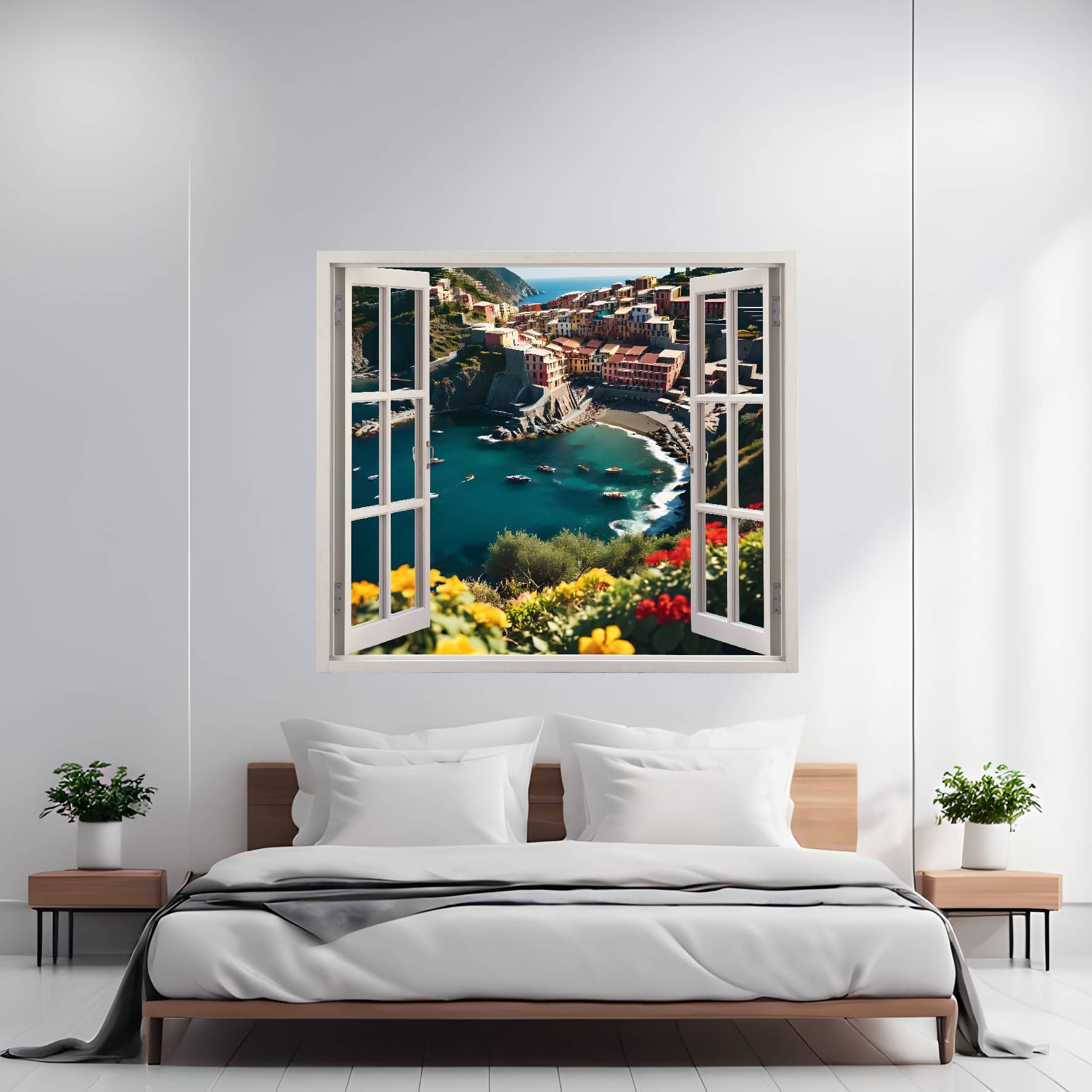 AW-24B.jpg Folie imprimata color pentru decor perete locuinta, dimensiune 125 x 110cm, model: VIEW TO HAVEN 24 - imagine 1