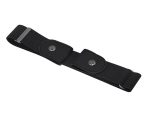 Curea pentru pantaloni, neagra, elastica, fara catarama, 60-100cm - imagine 3