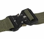 Curea Tactica pentru pantaloni, culoare Camuflaj cu catarama Neagra - imagine 2