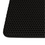 Covoras impermeabil pentru litiera pisici, dimensiune 40 x 60 cm, dublu strat, culoare Neagra - imagine 7