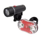 Kit Bicicleta Lampa Frontala LED + Lampa Stop LED, ALPHECCA EOT015