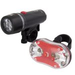 Kit Bicicleta Lampa Frontala LED + Lampa Stop LED, ALPHECCA EOT015