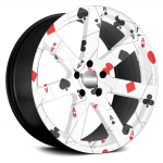 Set 4 Folii Imprimate Outdoor cu EcoSolvent, autoadezive, pentru decorarea jantelor auto, dimetru 60 cm, model FJT-01 - imagine 2