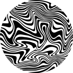 Set 4 Folii Imprimate Outdoor cu EcoSolvent, autoadezive, pentru decorarea jantelor auto, dimetru 60 cm, model FJT-09 - imagine 5