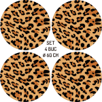 Set 4 Folii Imprimate Outdoor cu EcoSolvent, autoadezive, pentru decorarea jantelor auto, dimetru 60 cm, model FJT-12 - imagine 4