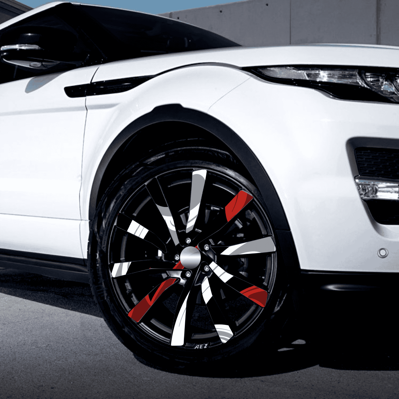 FOLII-JANTE-17.png Set 4 Folii Imprimate Outdoor cu EcoSolvent, autoadezive, pentru decorarea jantelor auto, dimetru 60 cm, model FJT-17 - imagine 1