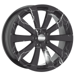 Set 4 Folii Imprimate Outdoor cu EcoSolvent, autoadezive, pentru decorarea jantelor auto, dimetru 60 cm, model FJT-34 - imagine 3