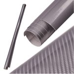 Folie colantare auto Carbon 5D Lacuit Argintiu (3,0m x 1,52m) - imagine 2