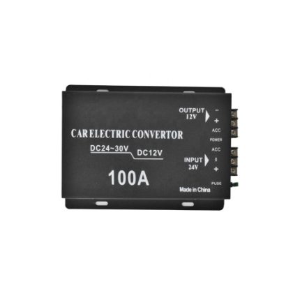 Invertor 100A 24V-12V varf putere 100A consum continuu 60A