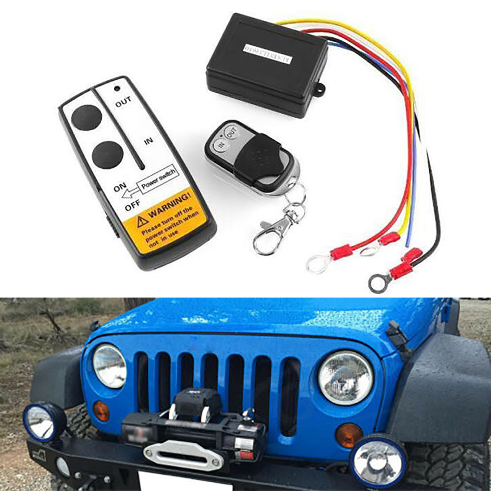 H0d37542e604842648de608d25e3c2299x.jpeg Modul cu 2 telecomenzi Wireless pentru actionare Troliu, destinatie Off-Road, ATV, SSV, QUAD (AVX-T290519-8) - imagine 1