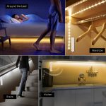 Banda LED cu senzor de miscare pentru Iluminare Mobilier, lungime 2m - imagine 3