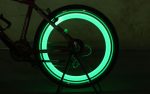 Lumina LED Ambientala pentru bicicleta - VERDE - imagine 3