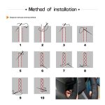 Husa volan din PIELE NATURALA CU DOUA DUNGI ROSII, pentru autoturisme, diametru 37 - 39 cm, cu ac si ata (se coase, aspect ORIGINAL) - imagine 3