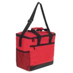 Geanta termoizolanta pentru picnic sau plaja, capacitate 16l, culoare Rosie - imagine 7