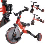 Tricicleta TRIKE FIX MINI, 3in1 adaptabila, culoare Rosie - imagine 2