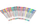 Set 25 piese, Pixuri cu gel multicolor cu sclipici (glitter) - imagine 6