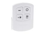 Set 6 Lampi LED Wireless, autoadezive, cu telecomanda, pentru iluminat scari sau mobilier - imagine 6