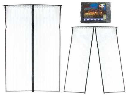 Plasa de tantari magnetica pentru usa, dimensiune 160 x 230 cm