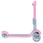 Tricicleta + Trotineta + Skateboard (3in1) roti iluminate LED - ROZ - imagine 5