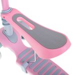 Tricicleta + Trotineta + Skateboard (3in1) roti iluminate LED - ROZ - imagine 11