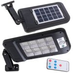 Lampa Stradala cu Panou Solar, Senzor de Miscare si Telecomanda, dimensiune 30 x 14 x 3 cm - imagine 2