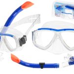 Set Masca + Snorkel pentru inot si scufundari, pentru adulti si adolescenti, dimensiune universala, reglabila