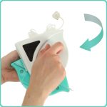 Unealta de spalat geamuri pe ambele fete, cu magnet, lavete si snur de siguranta - imagine 8