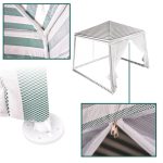 Pavilion de gradina, cort pentru petreceri, foișor cu plasa de tantari, culoare alb/verde, dimensiune 3 x 3 m - imagine 3