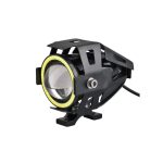 Proiector LED cu Lupa, Angel Eye ALB si Devil Eye RED, alimentare 12V, pentru Off-Road, ATV, SSV, UTV - imagine 12