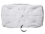 Parasolar Auto tip umbrela pentru parbriz, dimensiune 78 x 130 cm, culoare neagra - imagine 3