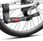 Cric bicicleta, picior de sprijin, culoare neagra - imagine 2