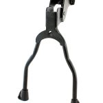 Cric bicicleta cu picior dublu, culoare neagra