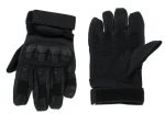 Manusi Tactice cu elemente de protectie, marime L, cu destinatie Moto, ATV, SSV, QUAD, culoare Neagra - imagine 4