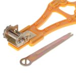 Set 12 piese, 8 x Lanturi Universale de Zapada, cu pinteni din otel si clichet​, demontabile, reutilizabile, cu manusi, racleta si geanta de depozitare - imagine 9