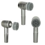 Perie electrica "5-in-1" cu 5 accesorii de curatare pentru baie, podea, rosturi faianta, piscina, cu afisaj cu LED si incarcare USB - imagine 11