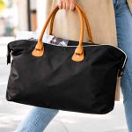 Set 3 piese, geanta de calatorie multifunctionala pentru carucior, set culoare negra, pentru mamici - imagine 2