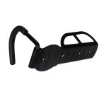 Suport pentru bicicleta cu prindere pe perete, rabatabil, metalic, culoare Neagra - imagine 5