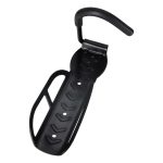 Suport pentru bicicleta cu prindere pe perete, rabatabil, metalic, culoare Neagra - imagine 6