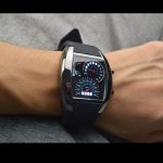 Ceas barbatesc LED, model Formula 1 - imagine 3