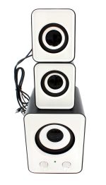 Boxe Stereo 2.1 cu conectare USB & Jack, putere 5W + 2 x 3W - imagine 3