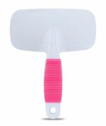 Perie de par alba cu roz pentru animale AVX-ZW3B - imagine 4