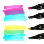 Set 120 Markere Profesionale pentru pasionatii de desen, cu cap dublu gros - subtire, cu geanta de depozitare, model AVX-WT-MDS-120 - imagine 9