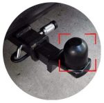 Capac carlig remorcare negru - imagine 2